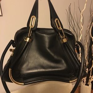 Chloe Black Medium Paraty Bag